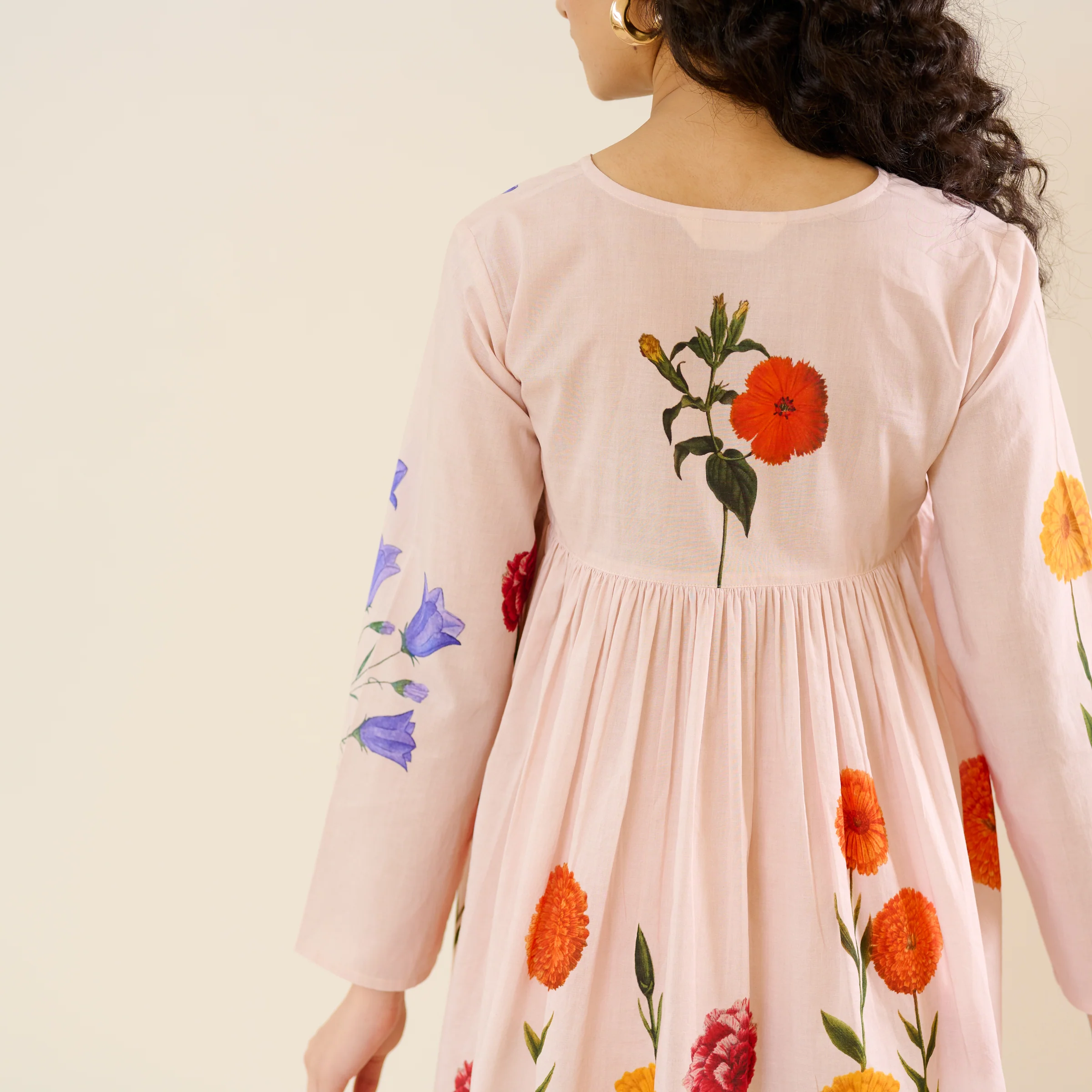 At The Florist's Cotton Co-ord Set - Off White - Image 4