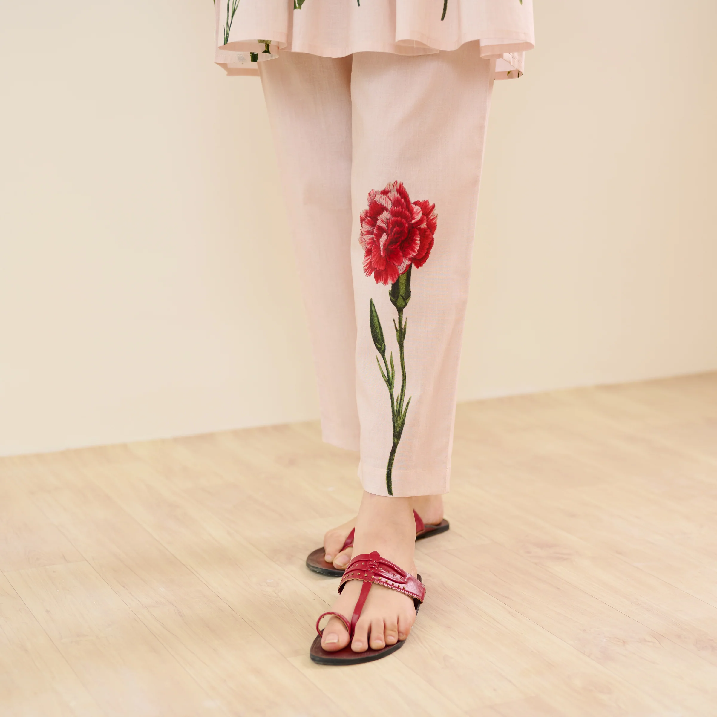 At The Florist's Cotton Co-ord Set - Off White - Image 7