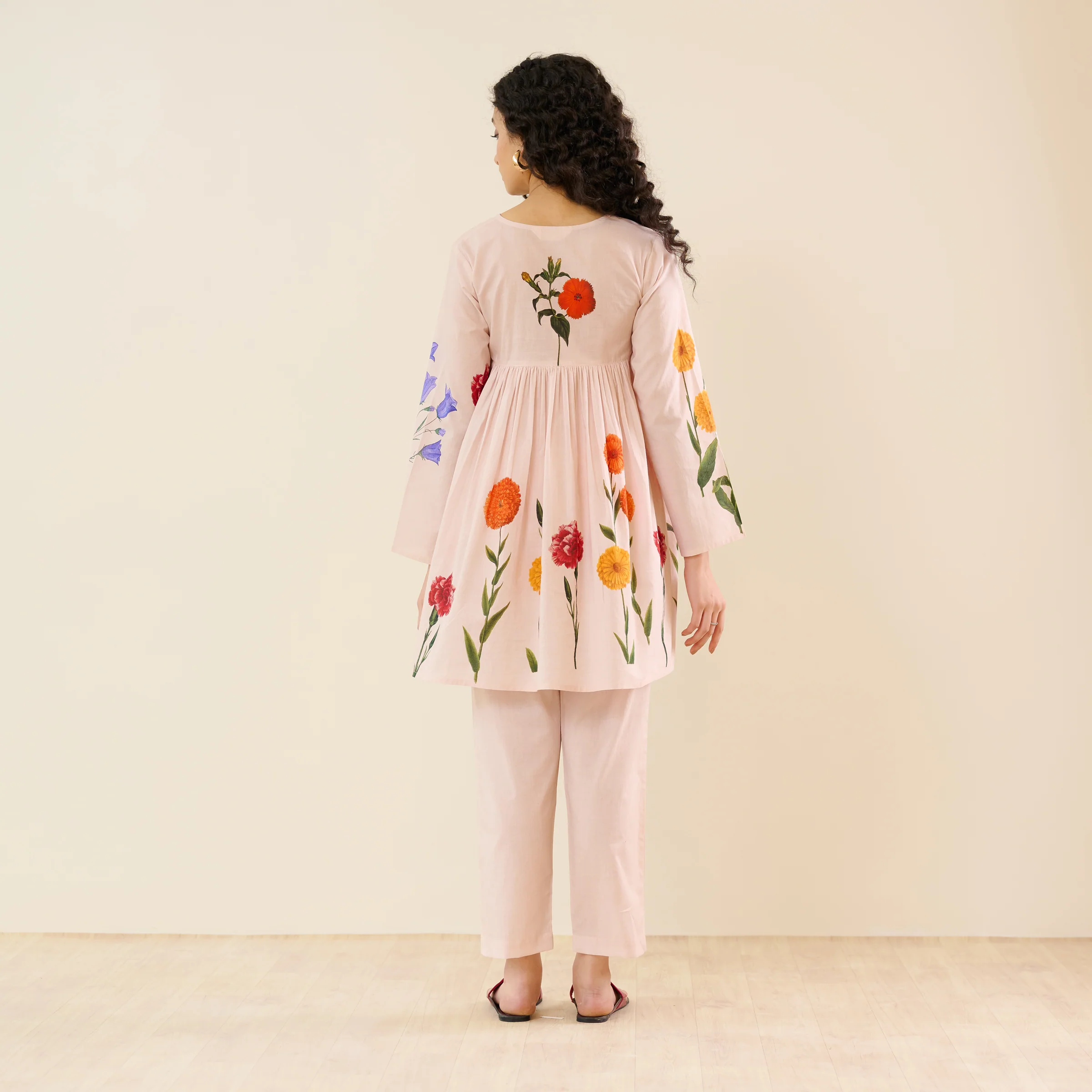 At The Florist's Cotton Co-ord Set - Off White - Image 9