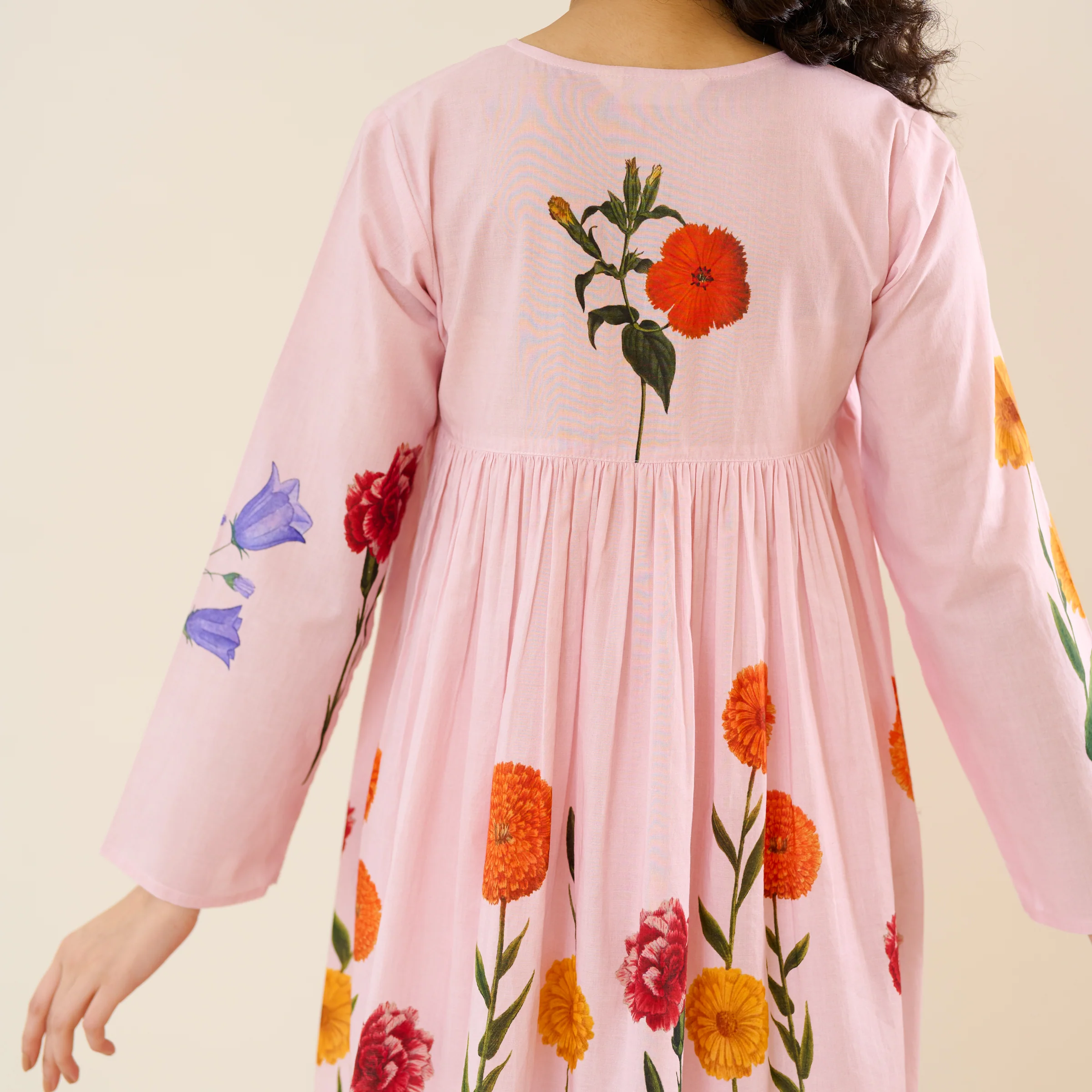 At The Florist's Cotton Co-ord Set - Pink - Image 6