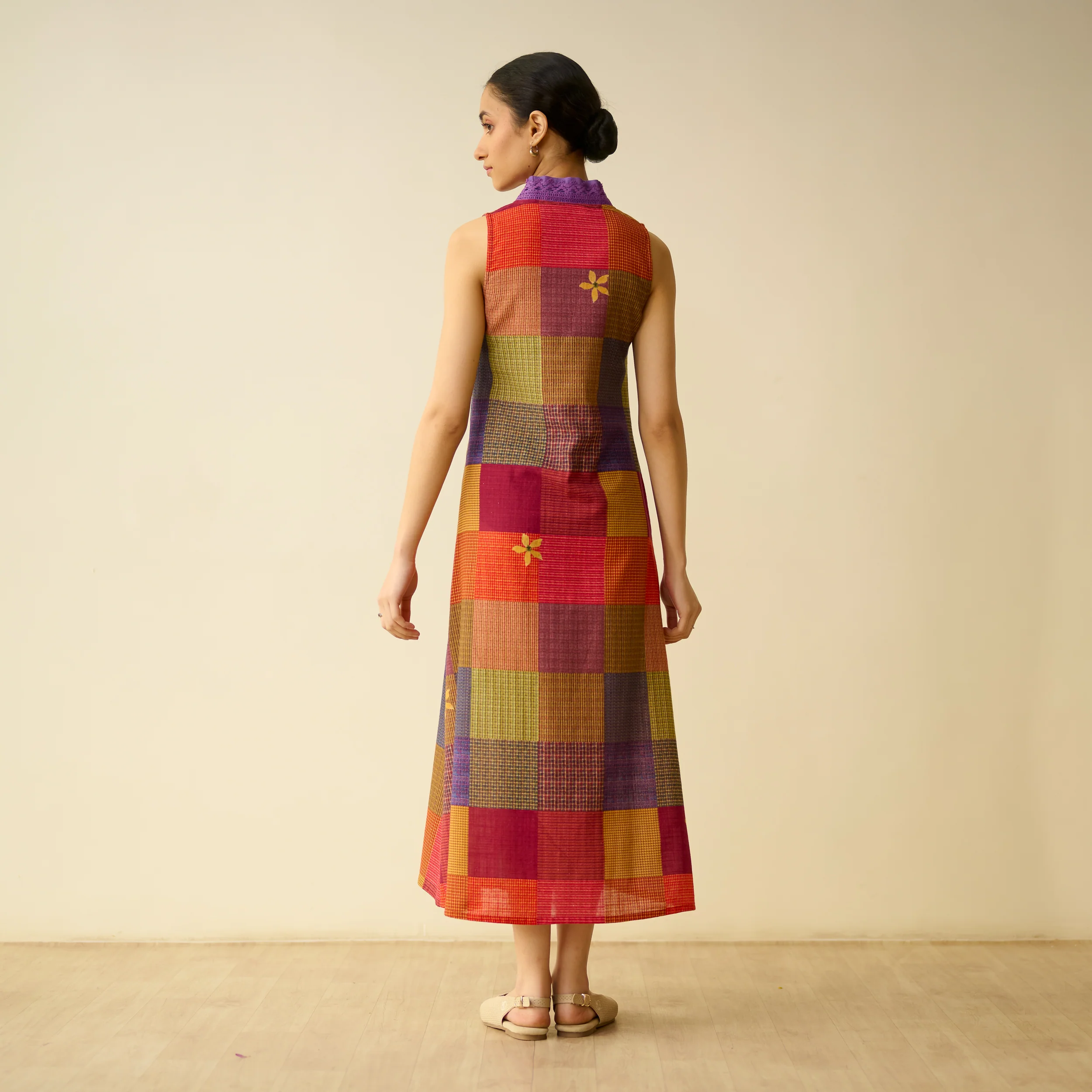 Aurora Loom Fine Slub Cotton Dress - Many Hues - Image 6