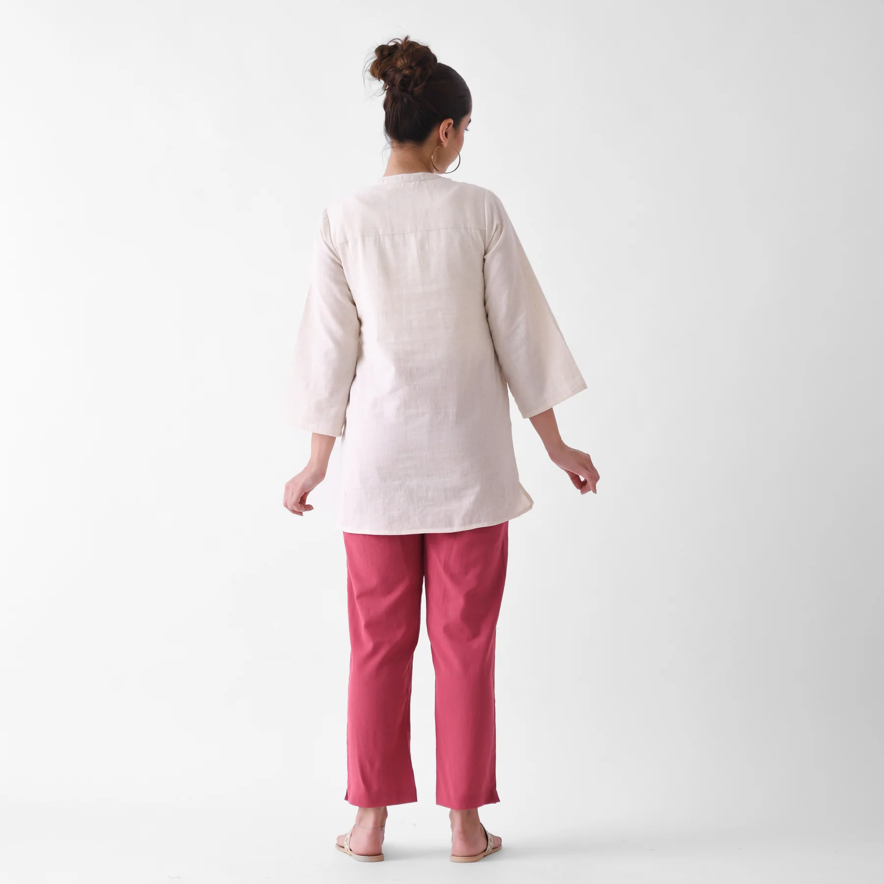Crimson Cotton AMPM Pants - Image 7