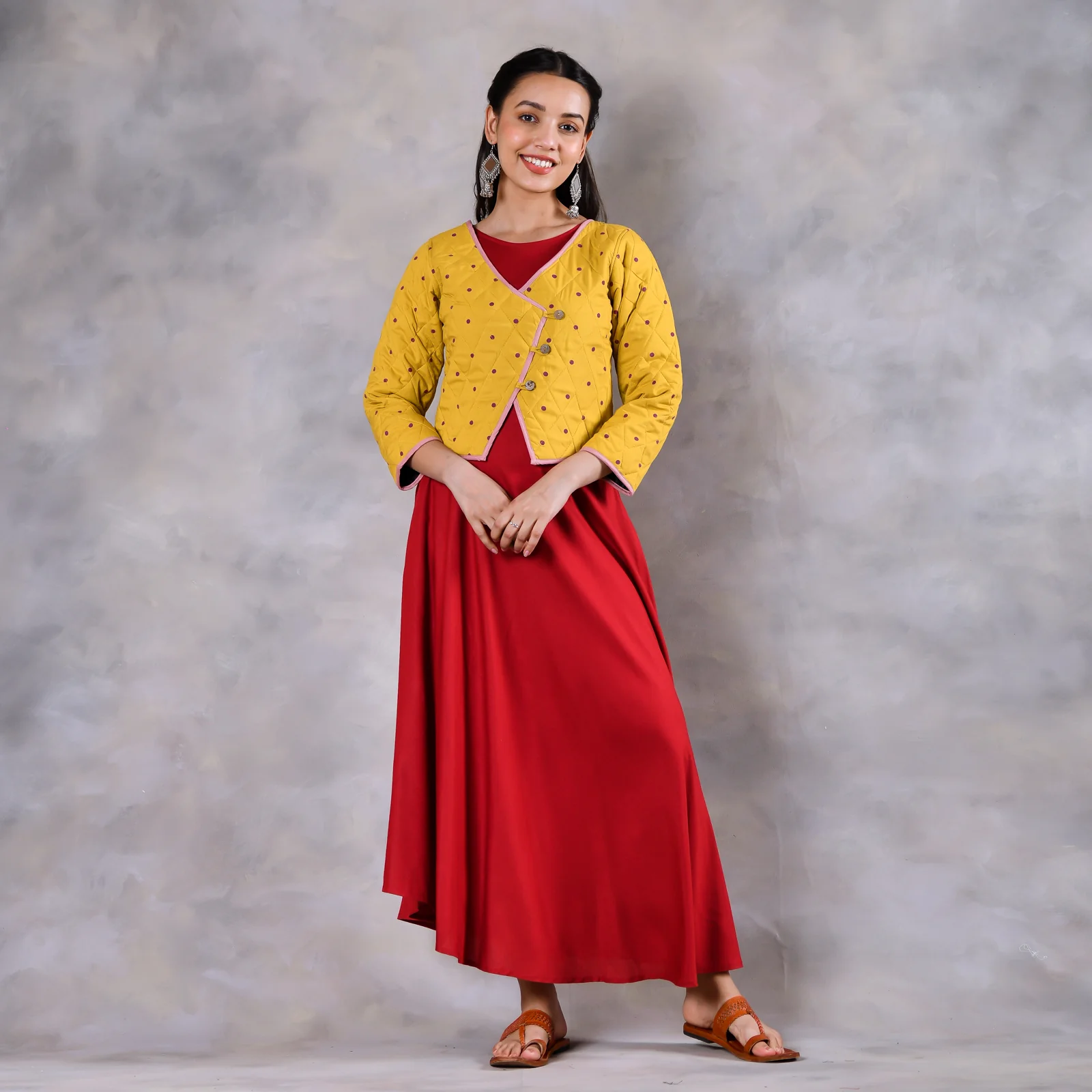 Mimosa Mustard Quilted Jacket - Image 5