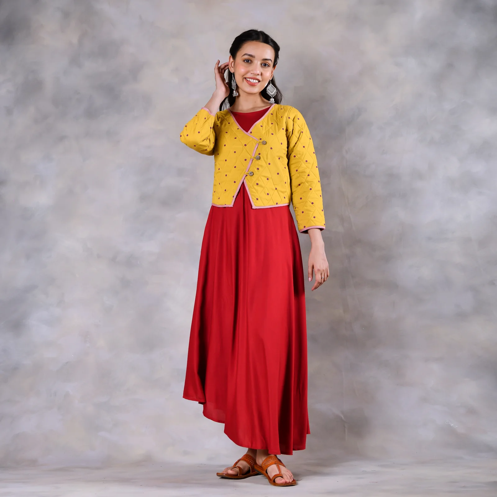 Mimosa Mustard Quilted Jacket - Image 7
