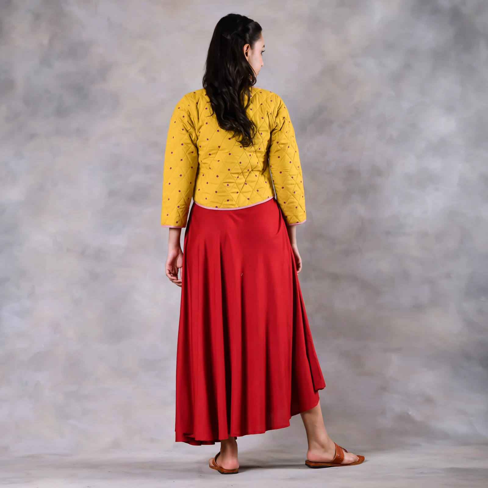 Mimosa Mustard Quilted Jacket - Image 8