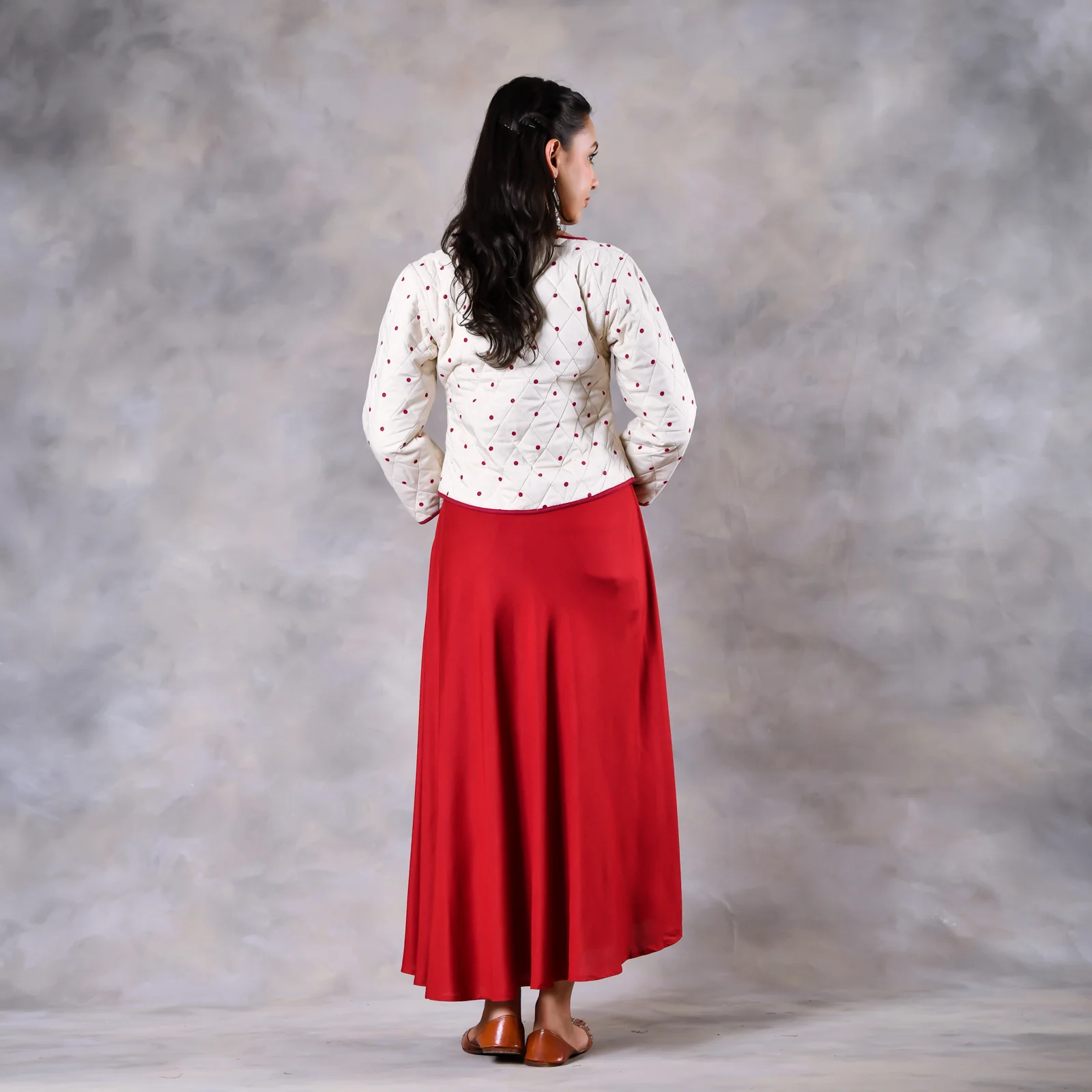 Mimosa Off White Quilted Jacket - Image 8