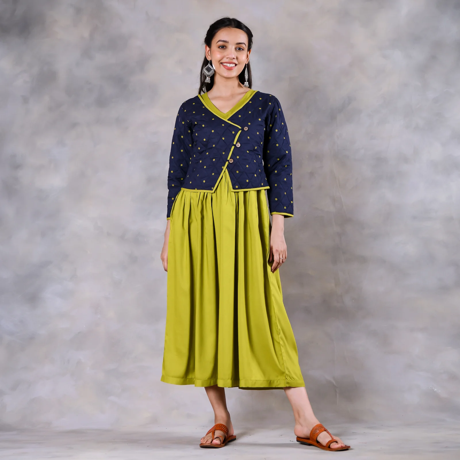 Mimosa Space Blue Quilted Jacket - Image 6