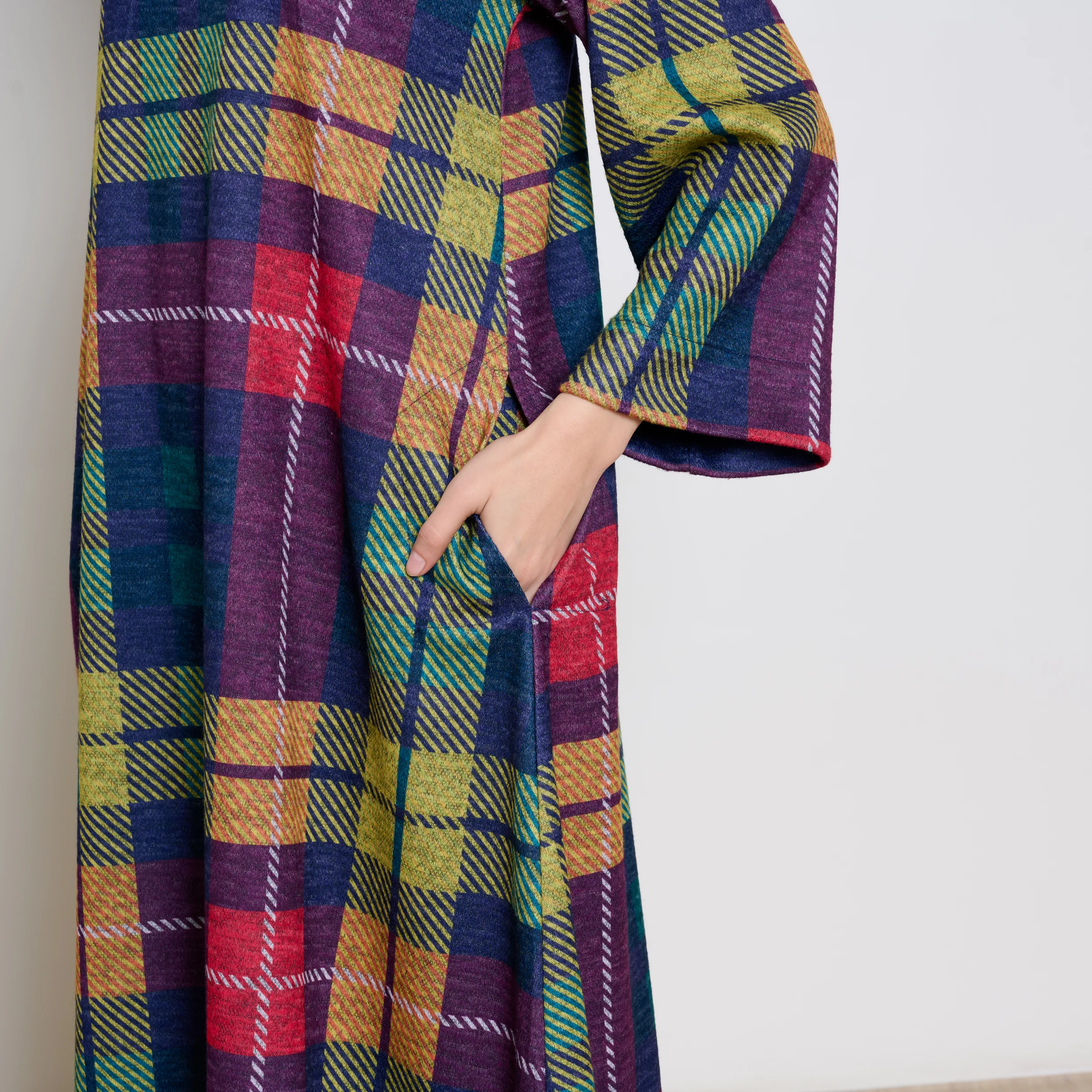 Notebook Woollen Kurta Set - Multicolour - Image 3