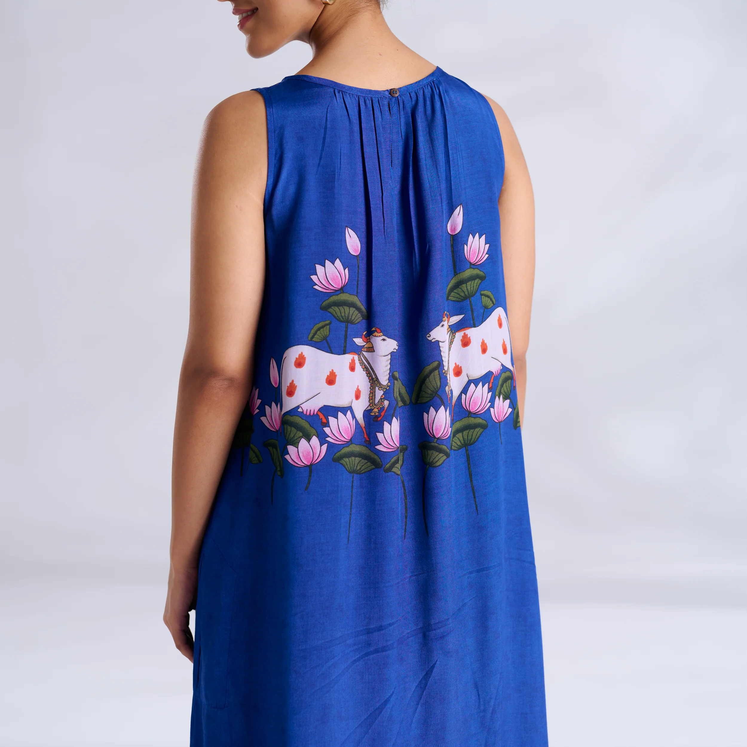 Surbhi Shantoon Maxi Dress - Royal Blue - Image 4