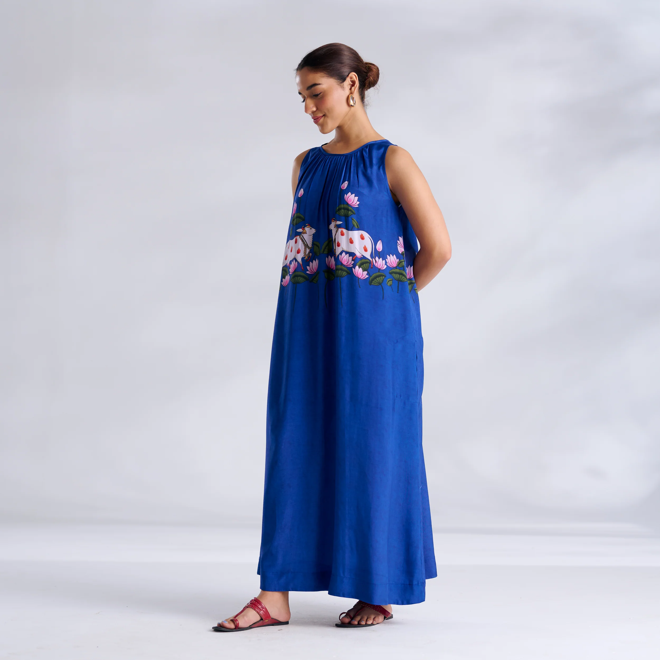 Surbhi Shantoon Maxi Dress - Royal Blue - Image 6