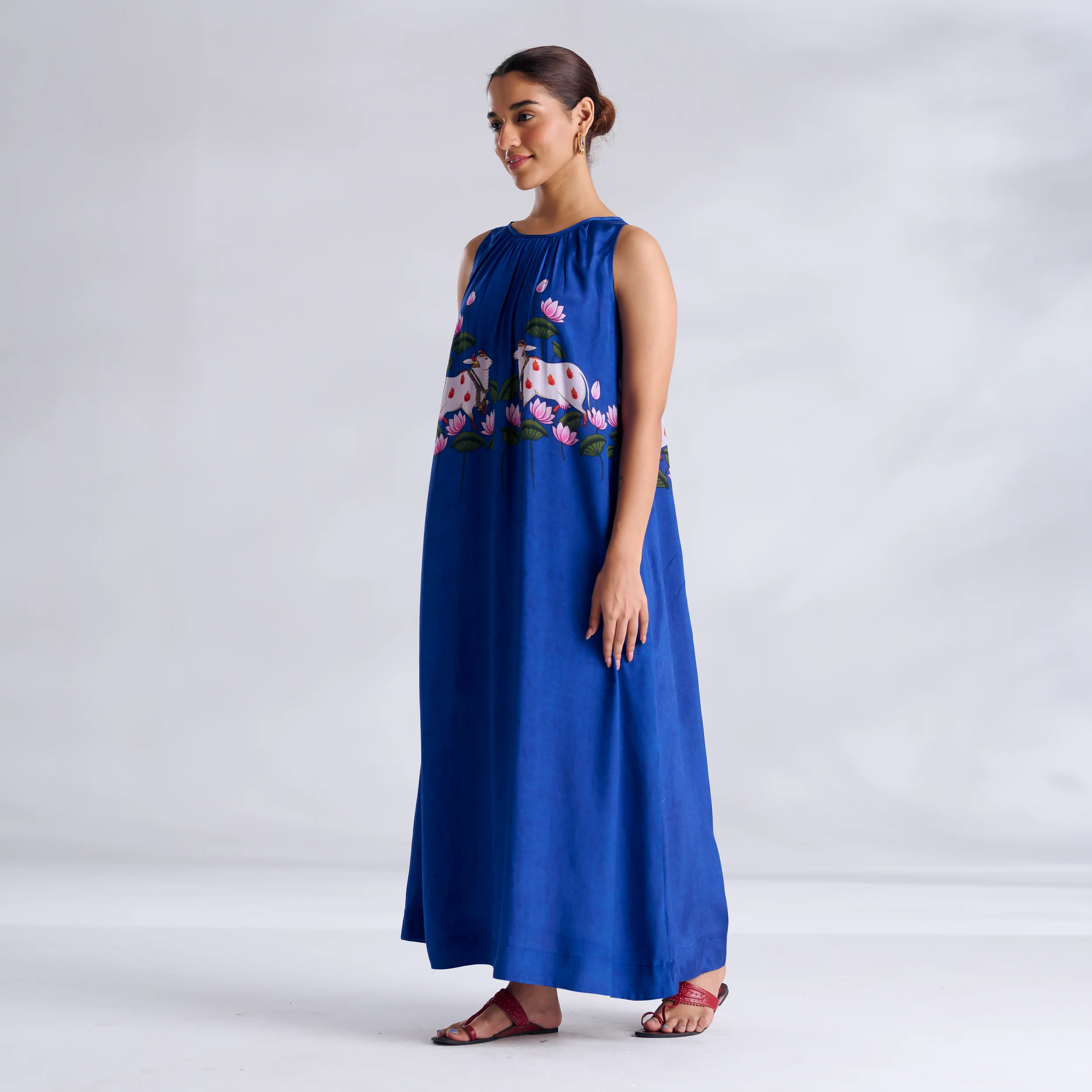 Surbhi Shantoon Maxi Dress - Royal Blue - Image 8