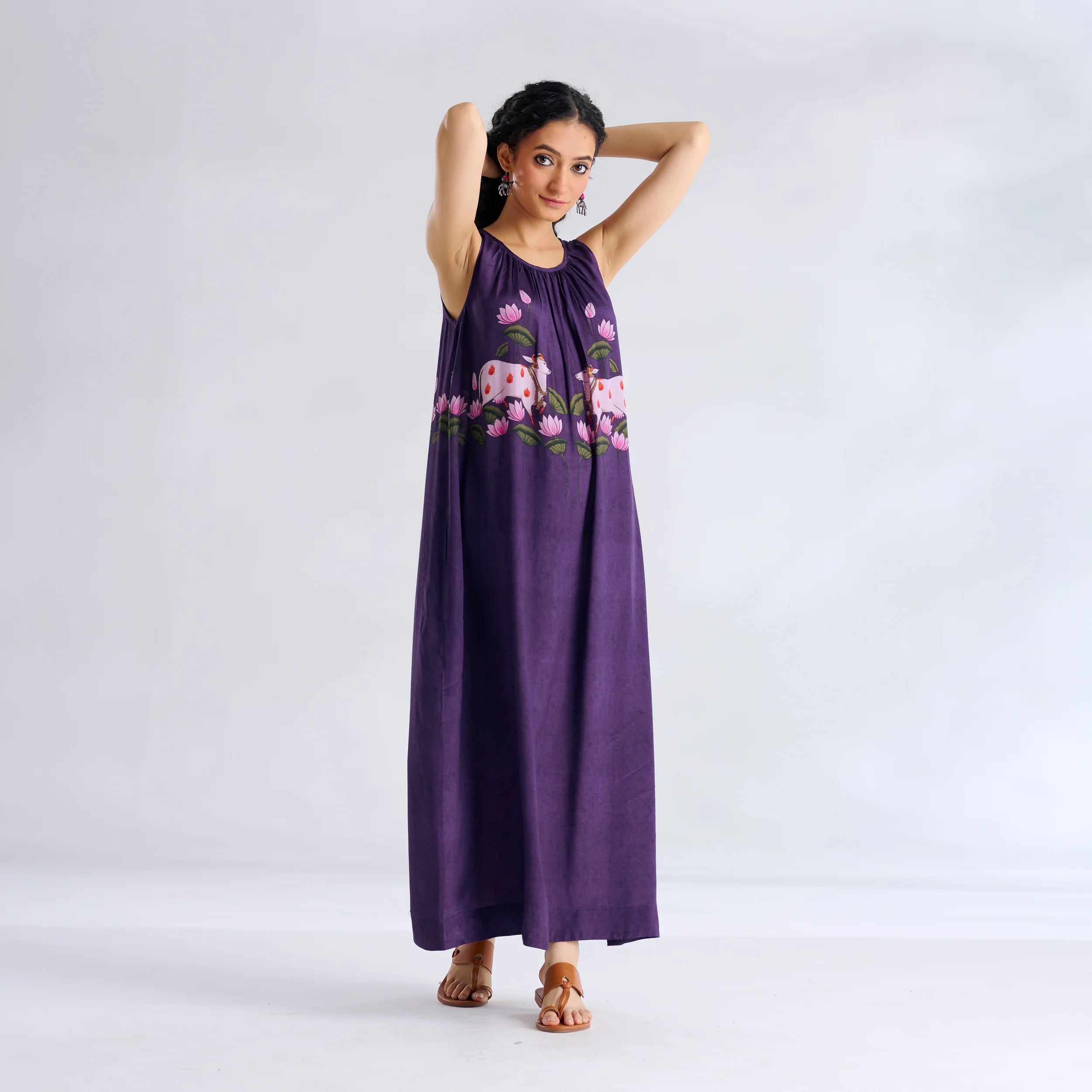 Surbhi Shantoon Maxi Dress - Violet - Image 3