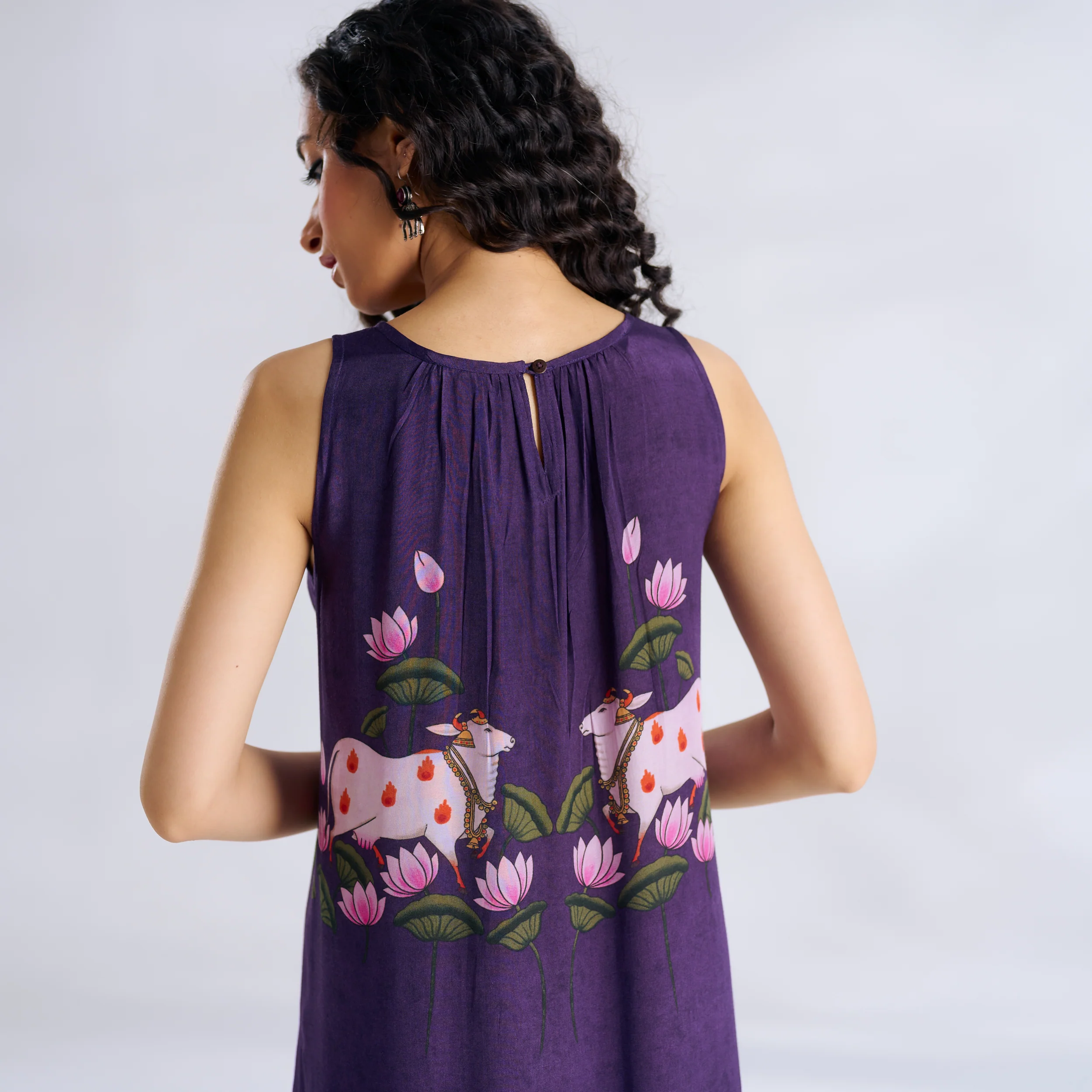 Surbhi Shantoon Maxi Dress - Violet - Image 4