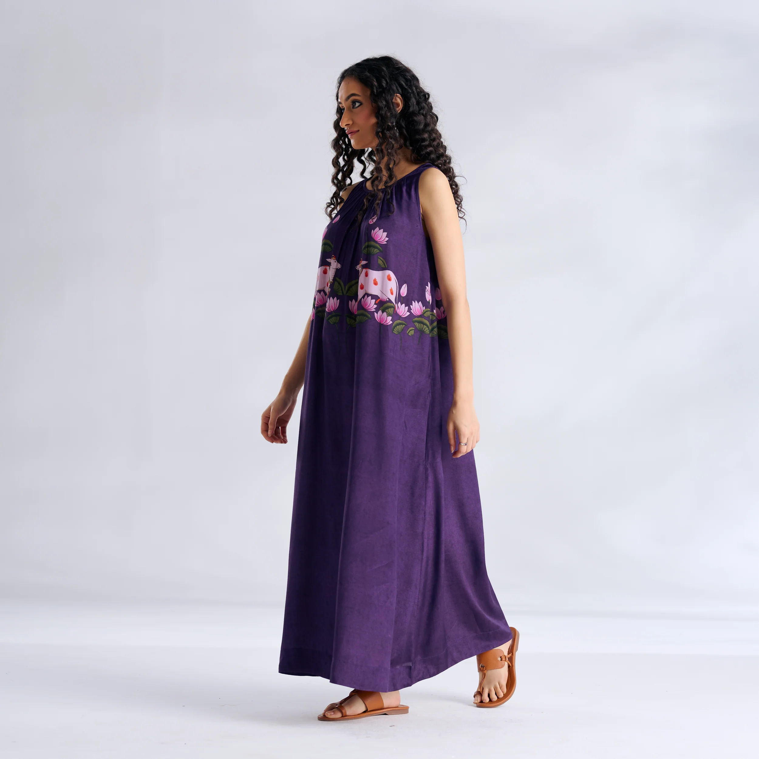 Surbhi Shantoon Maxi Dress - Violet - Image 5