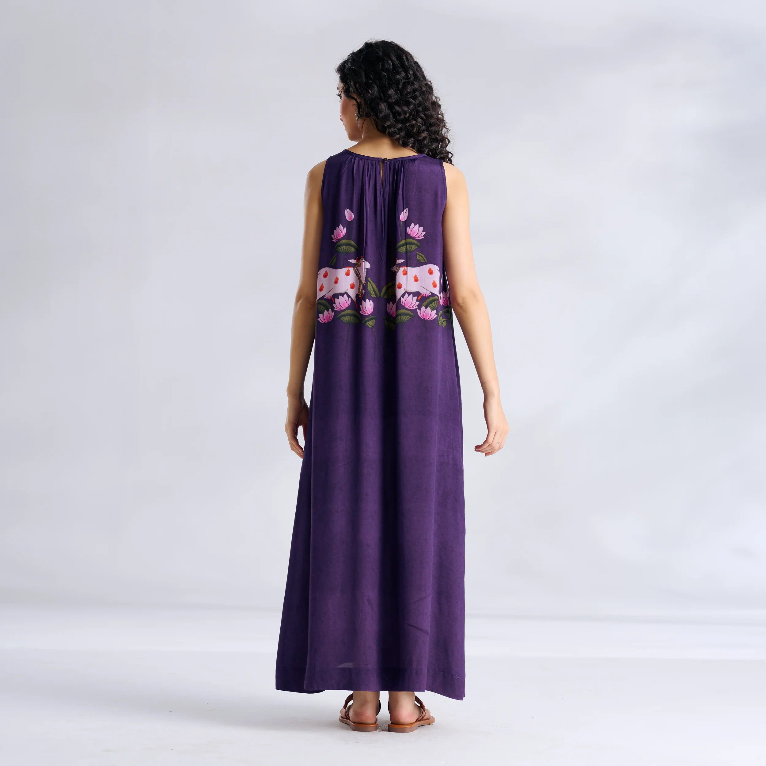 Surbhi Shantoon Maxi Dress - Violet - Image 6
