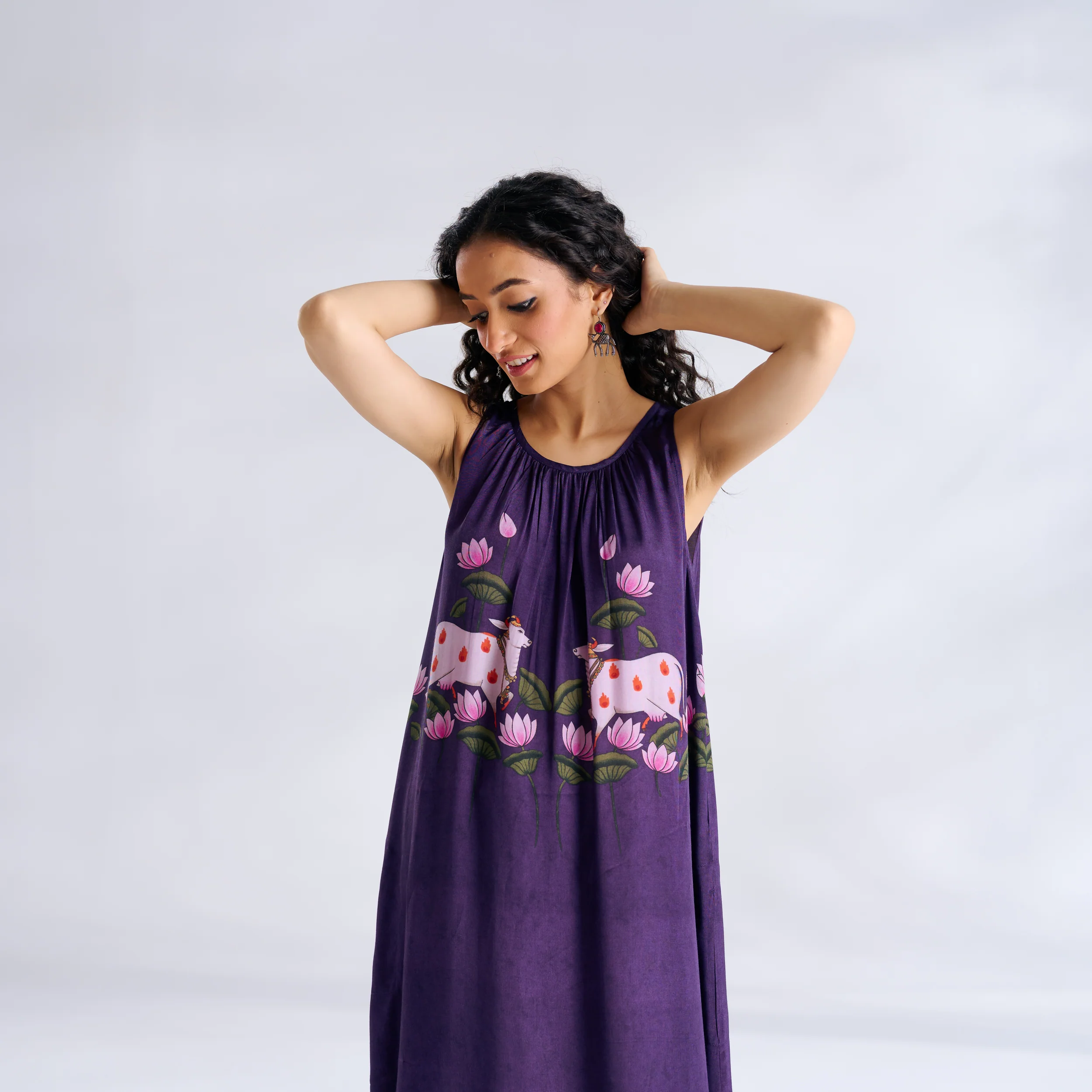 Surbhi Shantoon Maxi Dress - Violet - Image 7