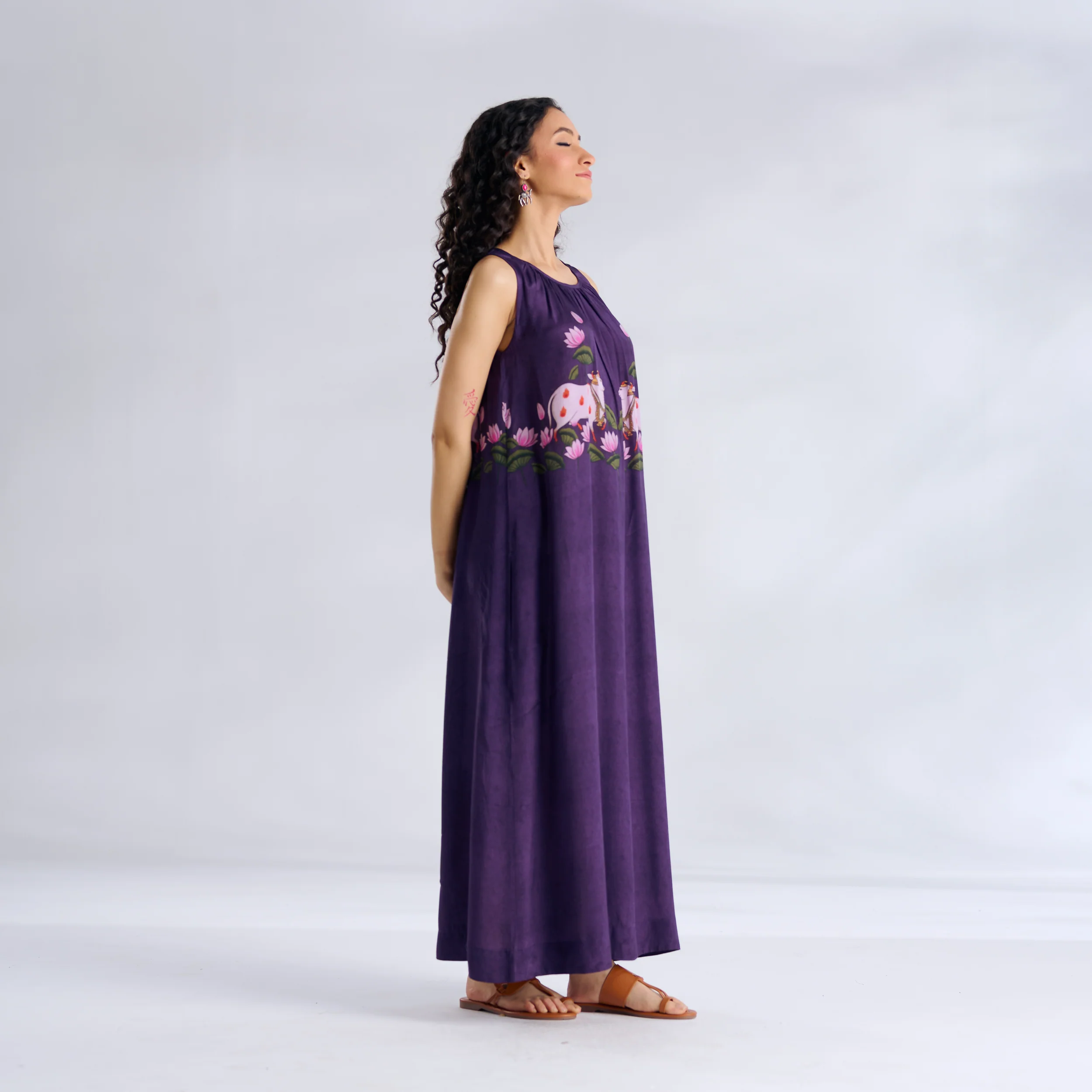 Surbhi Shantoon Maxi Dress - Violet - Image 8