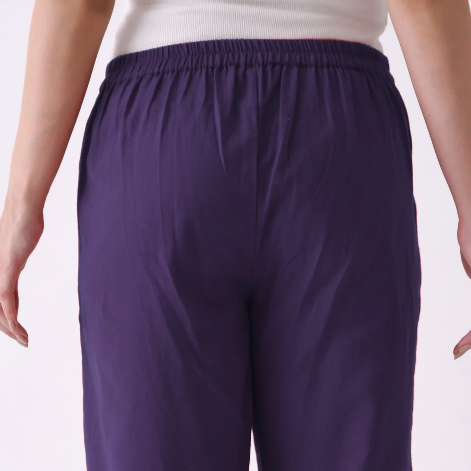 Violet Cotton AMPM Pants - Image 5