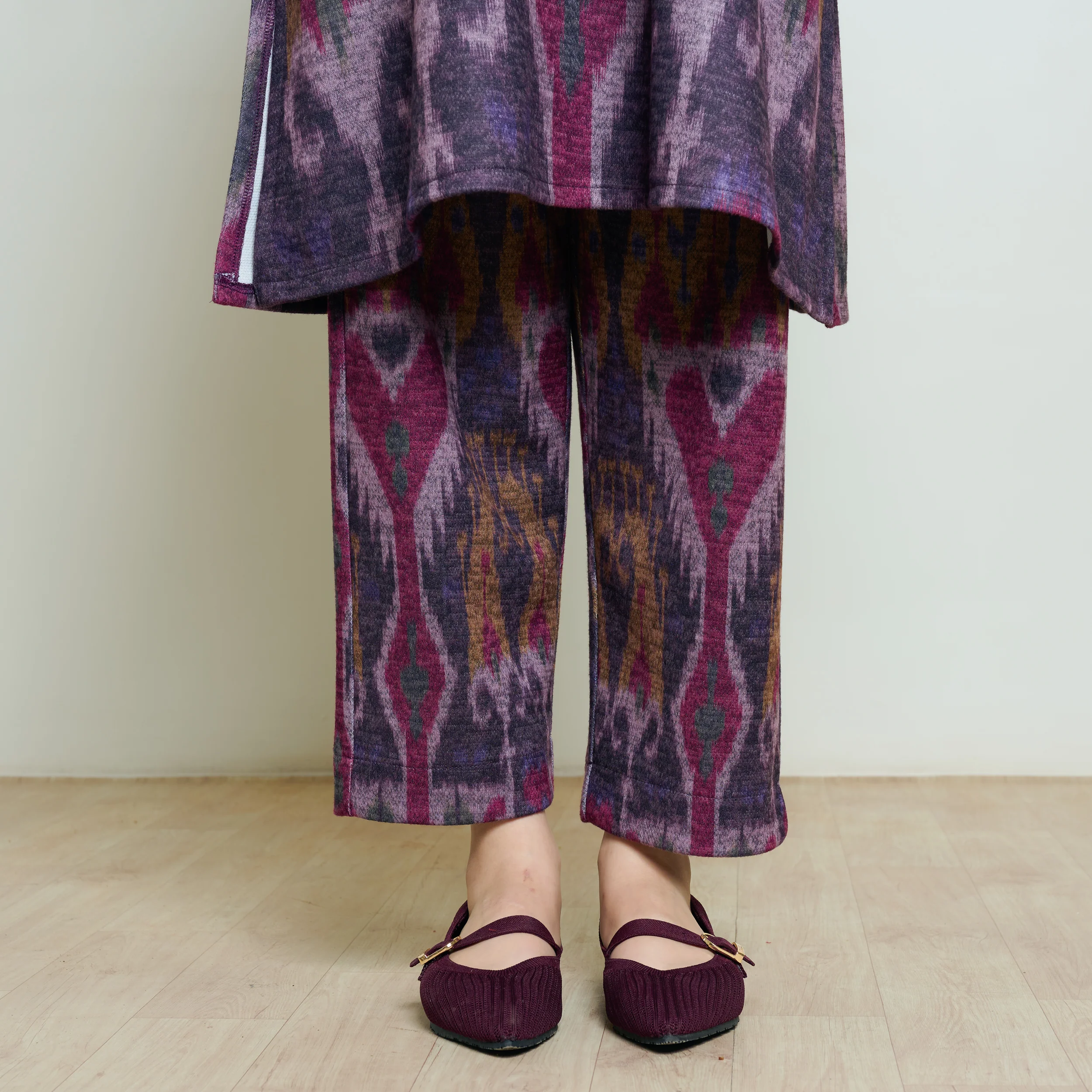 Wild Heart Woollen Coord Set - Multicolour - Image 4