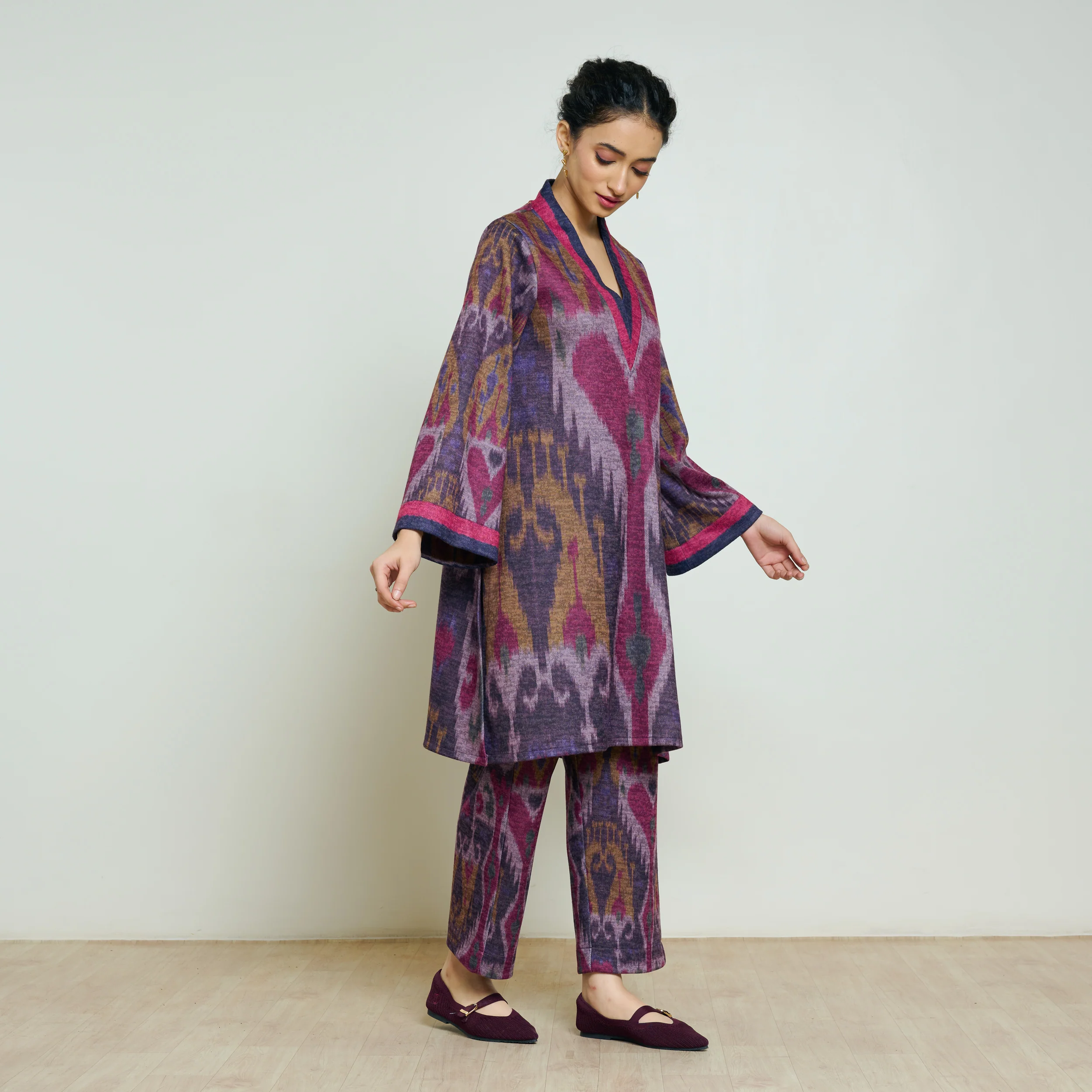 Wild Heart Woollen Coord Set - Multicolour - Image 7