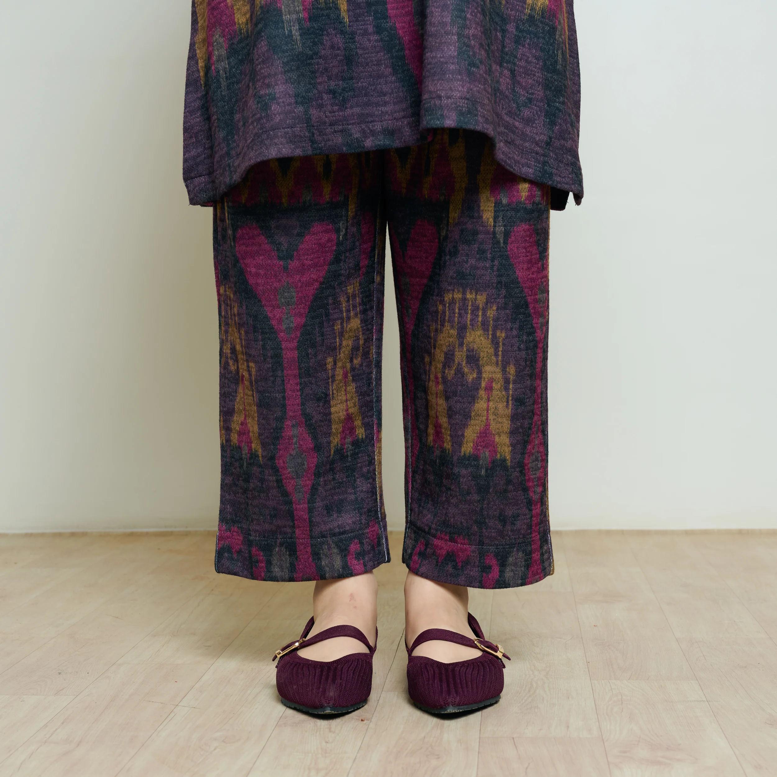 Wild Heart Woollen Coord Set - Multicolour - Image 4