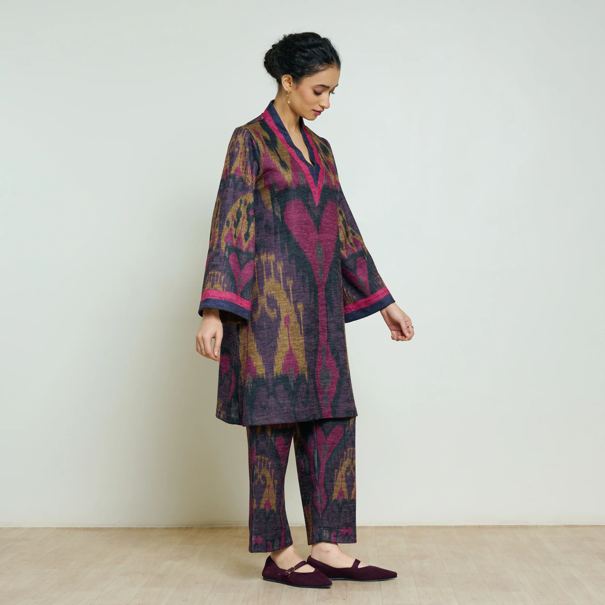 Wild Heart Woollen Coord Set - Multicolour - Image 8