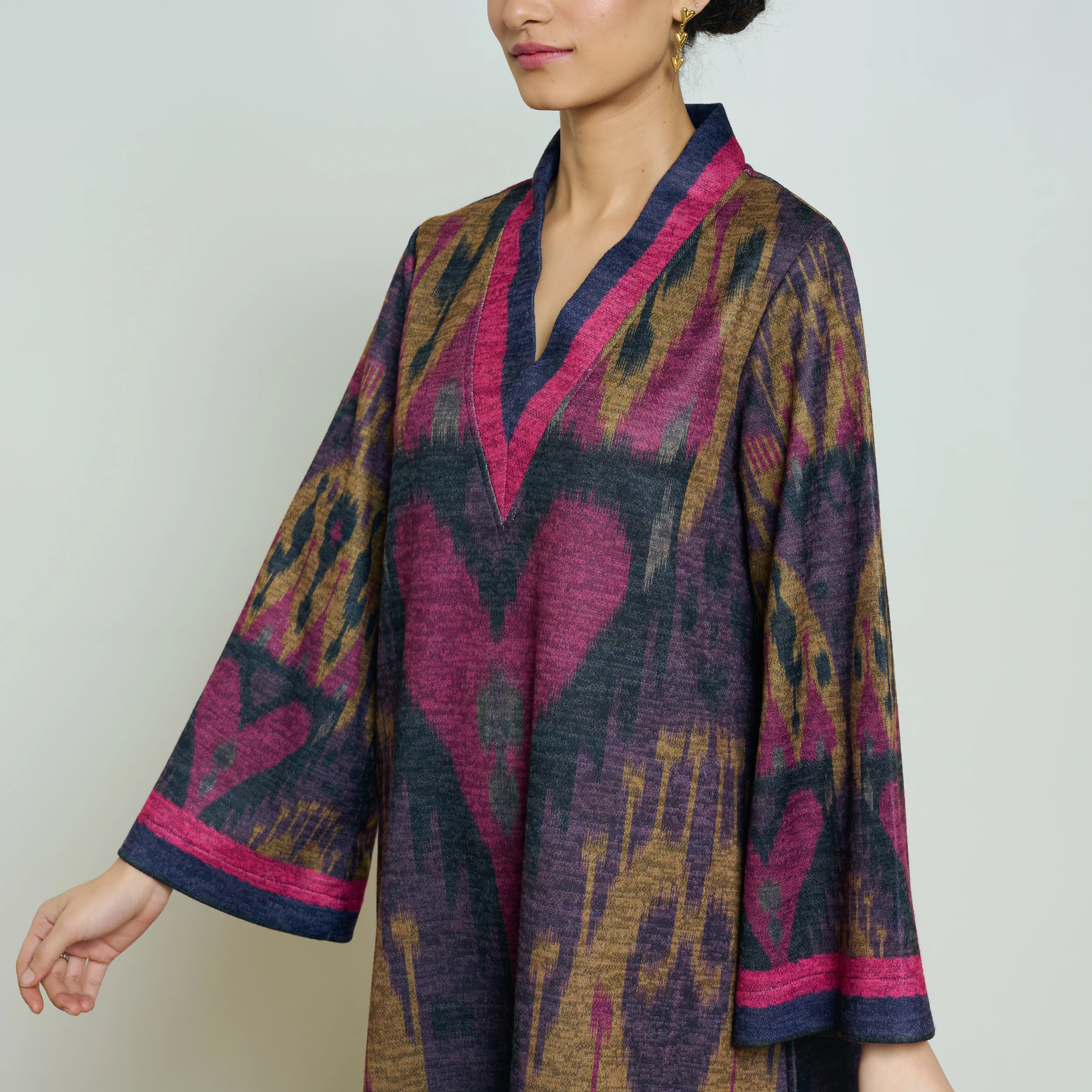 Wild Heart Woollen Kurta - Multicolour - Image 2