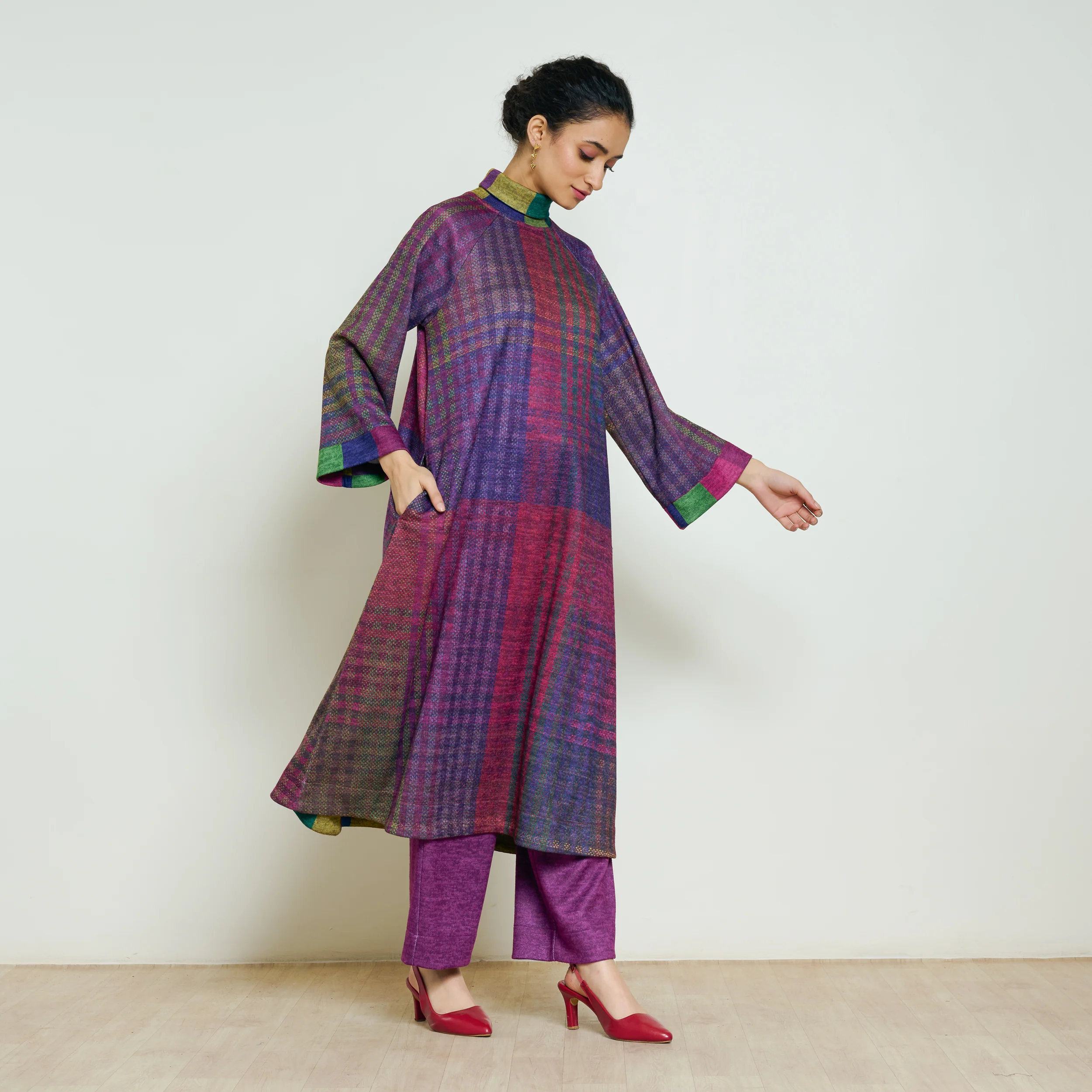 Wildwood Woollen Kurta - Multicolour - Image 6